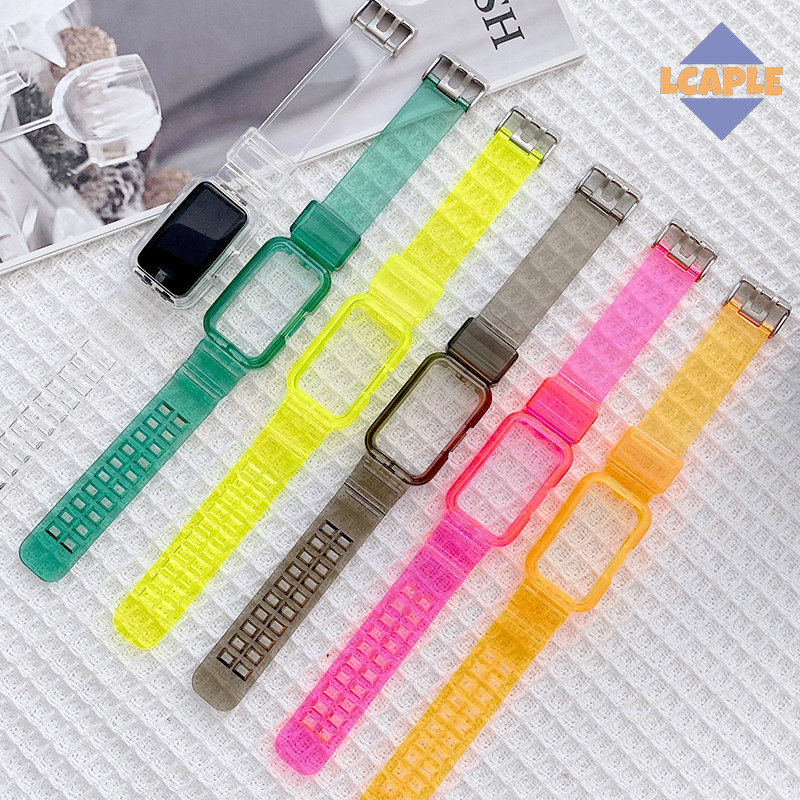 สายนาฬิกา TPU for Huawei Band 10 9 8 เทปป้องกันหน้าจอ for Smartwatch Huawei Band 7 อุปกรณ์เสริมสำหรับเฟรมบัฟเฟอร์