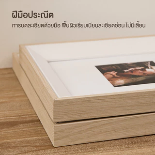 กรอบรูปมินิมอล การจับคู่สีที่สร้างสรรค์ มีให้เลือก 3 ขนาด กรอบรูปราคาถูก ภาพถ่ายจบการศึกษา / ภาพงานแต่งงาน