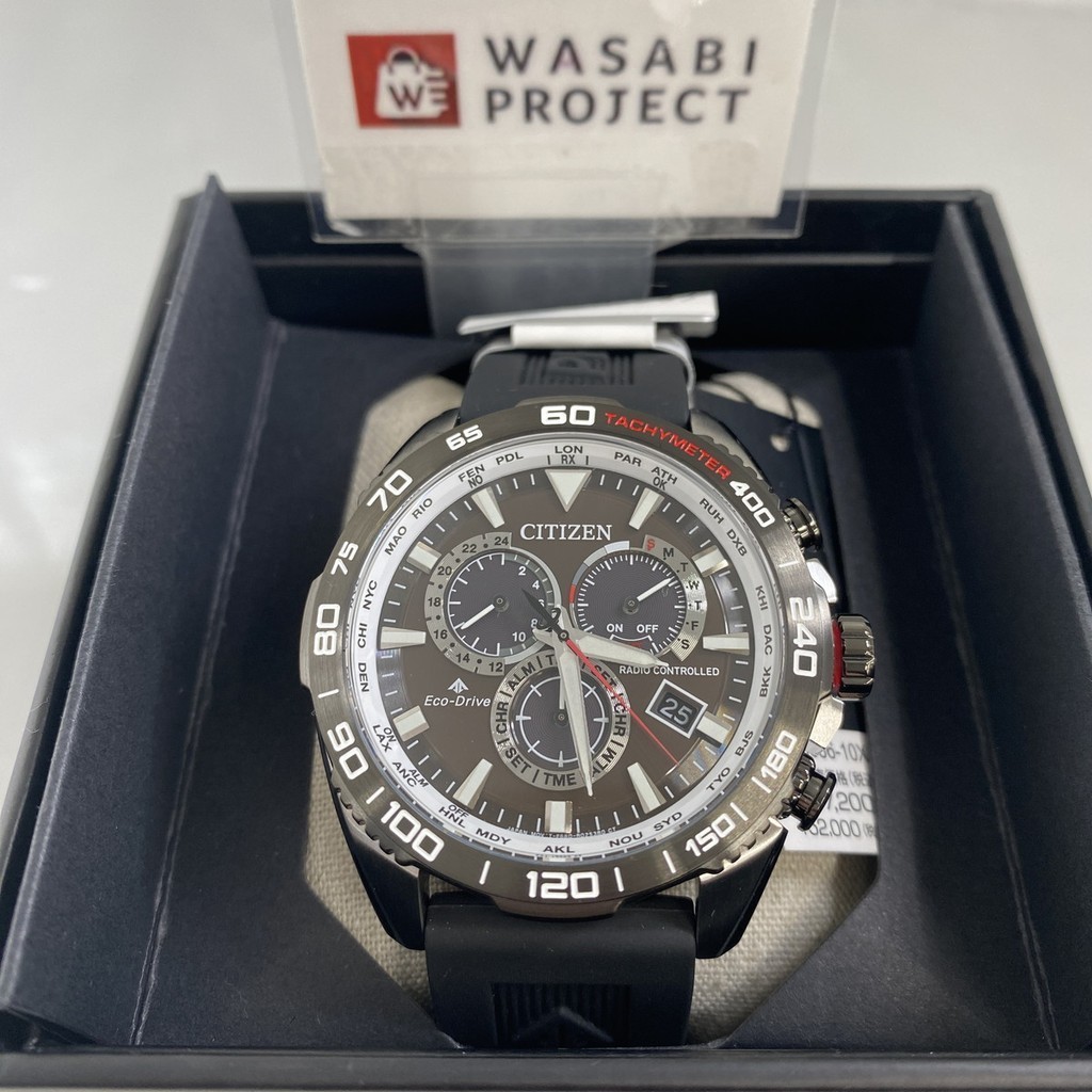 [Authentic★Direct from Japan] CITIZEN CB5036-10X Unused PROMASTER Eco Drive Sapphire glass Black Men Wrist watch นาฬิกาข้อมือ