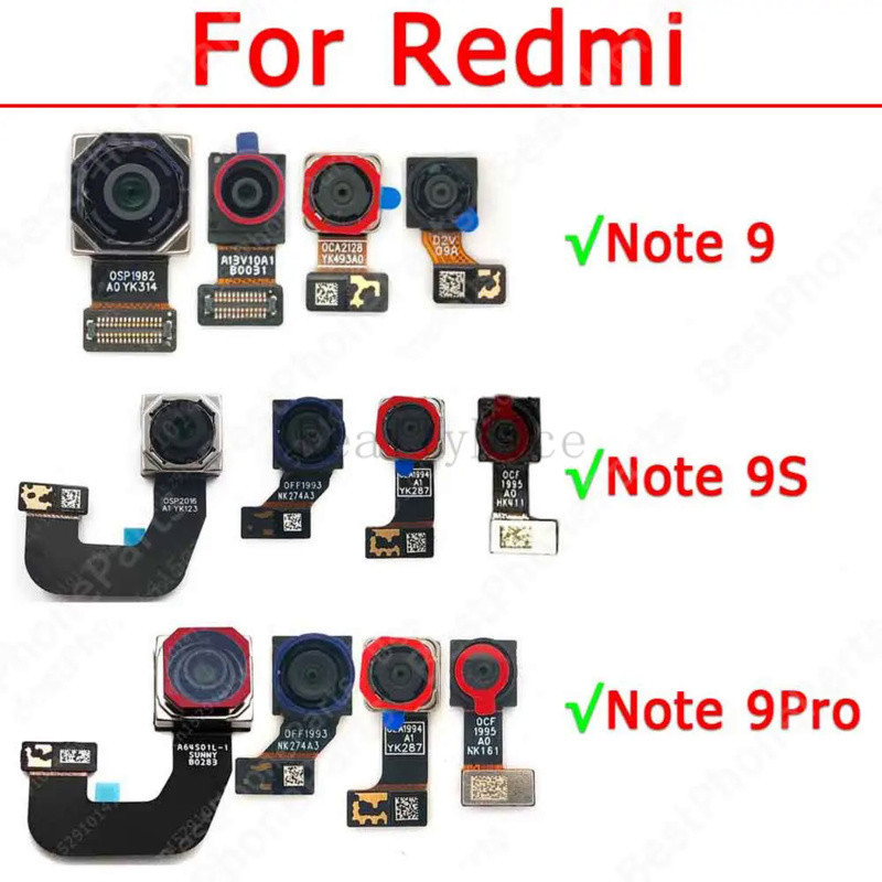 อะไหล่โมดูลกล้องด้านหลัง ยืดหยุ่น แบบเปลี่ยน สําหรับ Xiaomi Redmi Note 9 Pro 9S 9Pro Note9