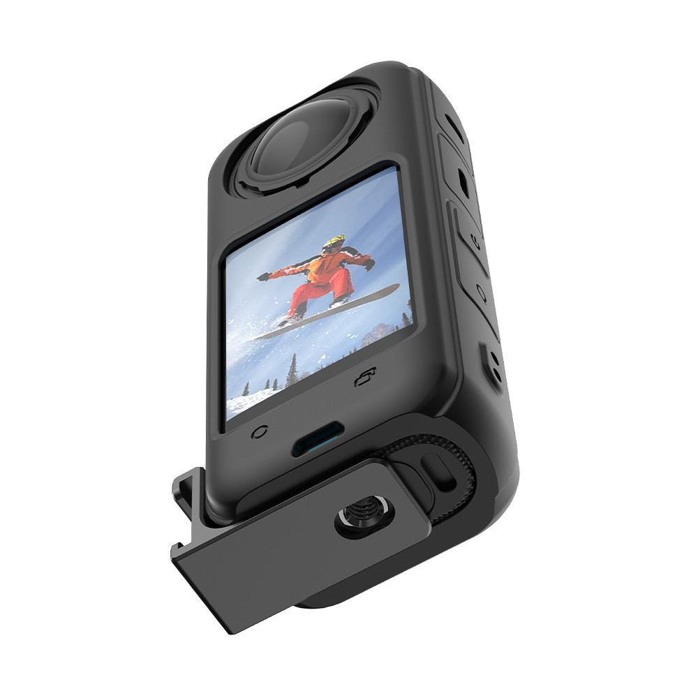 เข้ากันได้กับ Insta360 X5/X4 อุปกรณ์เสริมสําหรับกล้องแอ็คชั่นเสริมรองเท้าเย็น
