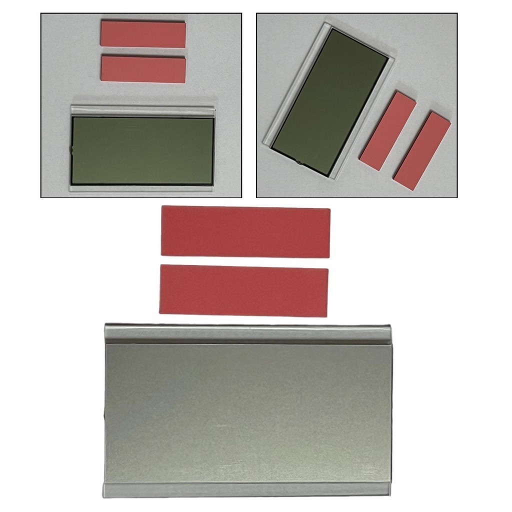 [Lszcx6l] หน้าจอ 2065213 อะไหล่ซ่อมบํารุง พร้อมแถบยางนําไฟฟ้า 2 ชิ้น สําหรับมัลติมิเตอร์ดิจิทัล 87V 