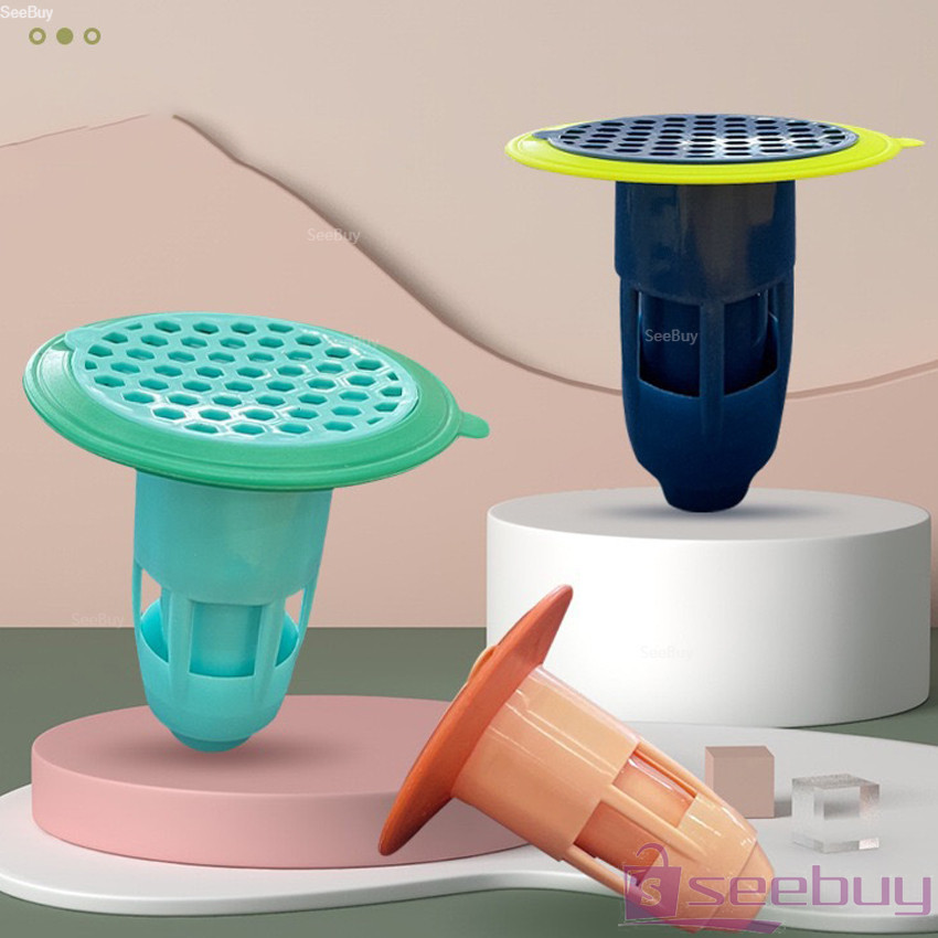 SUY อุปกรณ์ป้องกันกลิ่นทรงกรวย กันกลิ่นกันแมลงในท่อระบายน้ำ  Floor drain กันกลิ่นท่อน้ำทิ้ง Silicone Floor