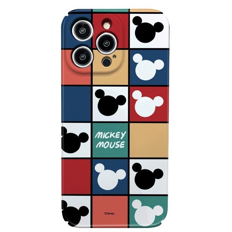 เคสโทรศัพท์มือถือซิลิโคน ลายการ์ตูนมิกกี้เมาส์ สําหรับ iPhone 15pro 14plus 13pro 15 14 13 XR X XS Max 12pro 11Promax 12 11 8plus 7 plus 8 7