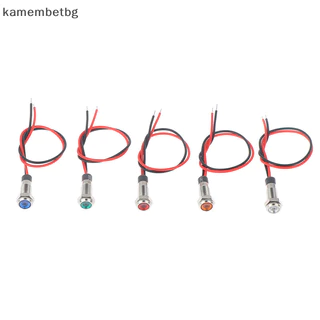 Kamembetbg ไฟเตือน led P67 6 มม. 3v 5v 6v 12v 24v 220v กันน้ํา TH