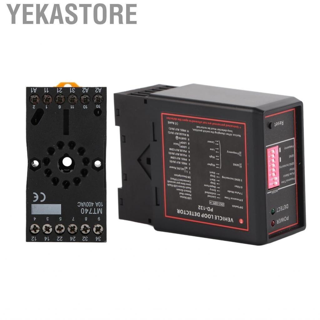 Yekastore Barrier Opener Vehicle Loop Detector ความไวสูงอัตโนมัติสำหรับรถยนต์