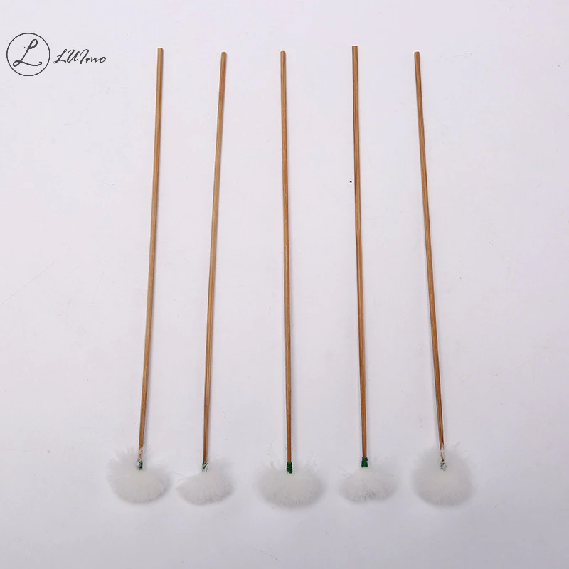 LUImo 5 ชิ้น Goose Earpick Wax Remover Earpicking ทําความสะอาดหู Stick Health Care ใหม่