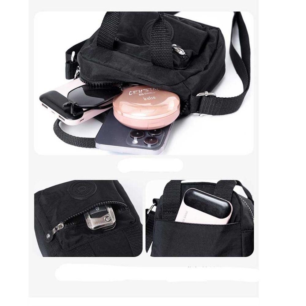 Mih กระเป๋าสะพายขนาดเล็ก,ไนลอนความจุสูงกระเป๋าโทรศัพท์มือถือ,CrossBodyกระเป๋าสบายๆมินิหญิงกระเป๋าMessengerกระเป๋าถือผู้หญิง
