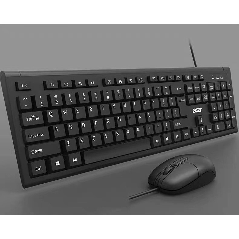 Acer OAK960 โน้ตบุ๊กธุรกิจชุดคีย์บอร์ดและเมาส์แบบมีสายคอมพิวเตอร์ตั้งโต๊ะ - รูปที่ 6