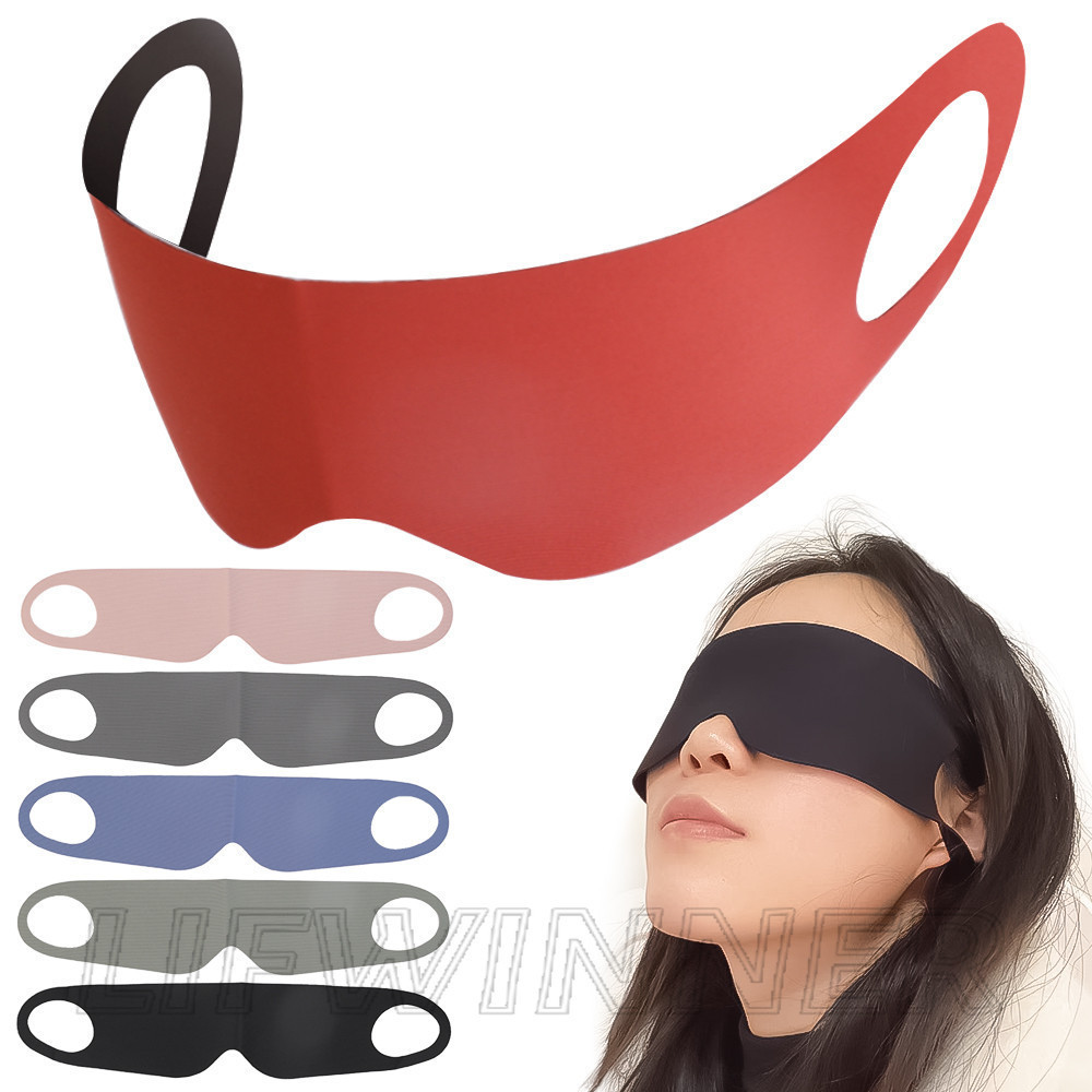 ฝาครอบม ่ านตาพร ้ อมหูแขวน - Travel Relax Sleeping Eye Mask - 3D, Breathable, แบบพกพา - แผ ่ นปิดตา - Blindfold - ปรับปรุงการนอนหลับที ่ ดีขึ ้ น