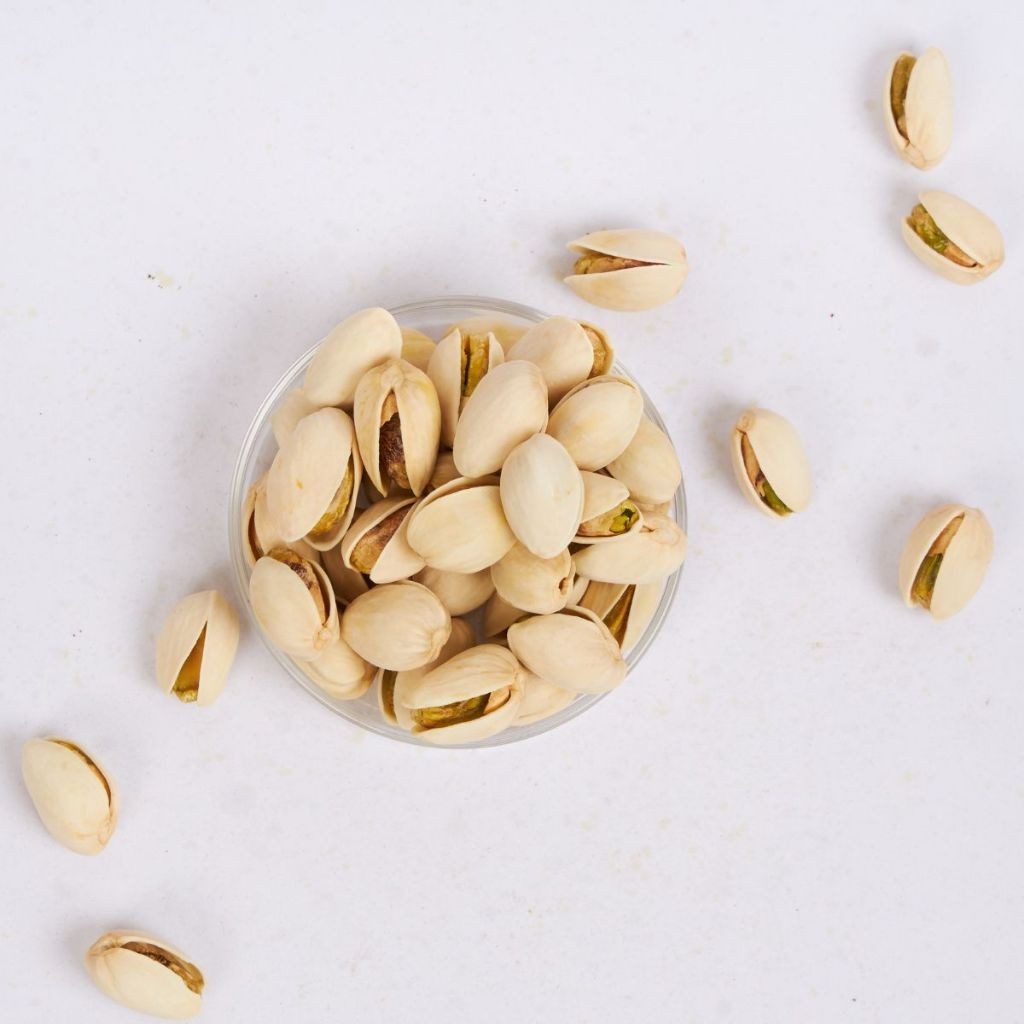 Baked Pistachio ถั่วพิสตาชิโออบ พร้อมทาน ซองตั้งมีซิปล็อค