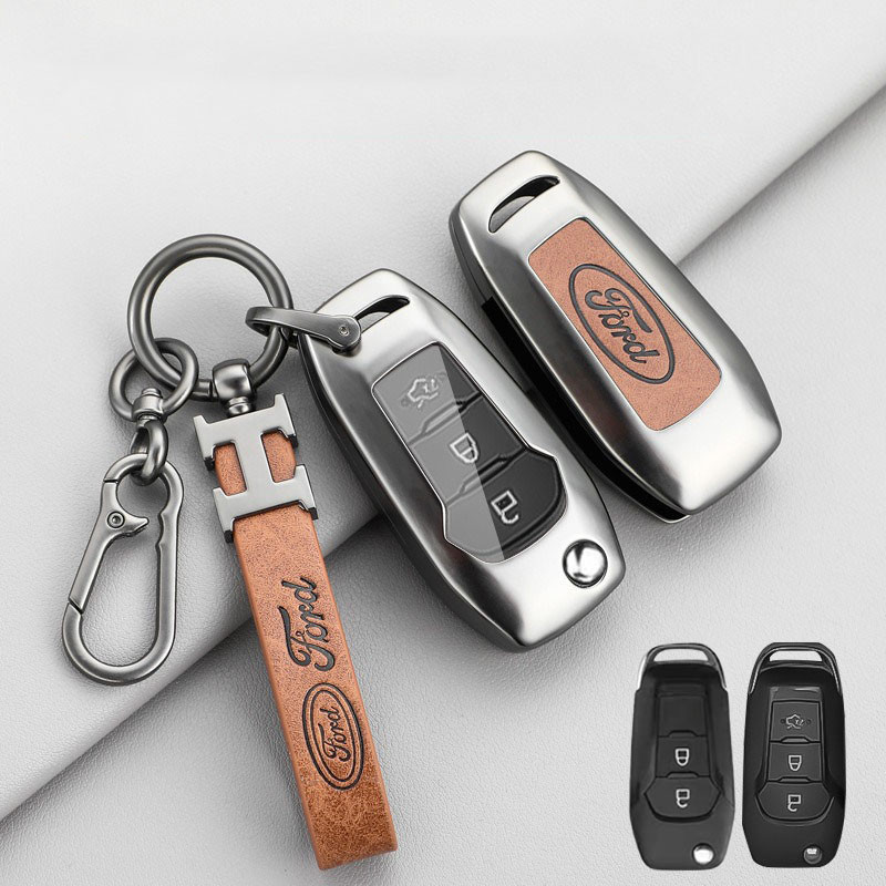 Ford everest Zinc alloy key Case cover key Case Ford Ranger Ecosport Focus escape lyn