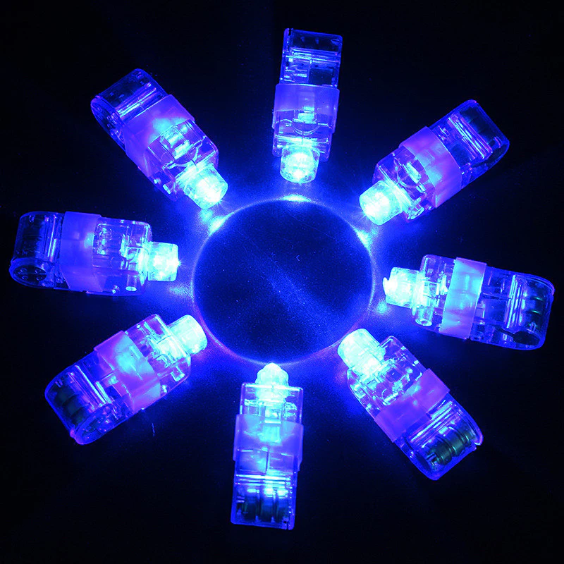 ของเล่นส่องสว่าง LED แหวนไฟ ไฟนิ้วหลากสี นิ้วไฟ Colorful finger l thumbnail 7