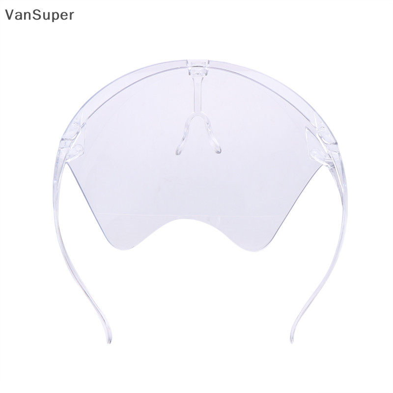 Vansuper Professional Full Face Shield Unisex Eye Shield หน ้ ากากแว ่ นตากันแดด Shield Face Protectors Guard เล ็ บครัวทําอาหารเครื ่ องมือร ้ อน