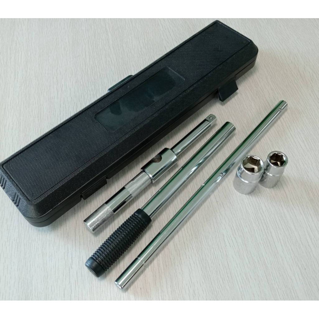 บล็อกถอดล้อ กากบาทขันล้อ ประแจขันล้อ แบบกากบาท พร้อมลูกบ็อก 17 19 21 23 มม. พร้อมกล่องเก็บ