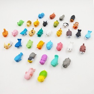 wow ตุ๊กตากันสายหัก ถนอมสายชาร์จ ลายการ์ตูนสัตว์ สำหรับโทรศัพท์มือถือ#B05