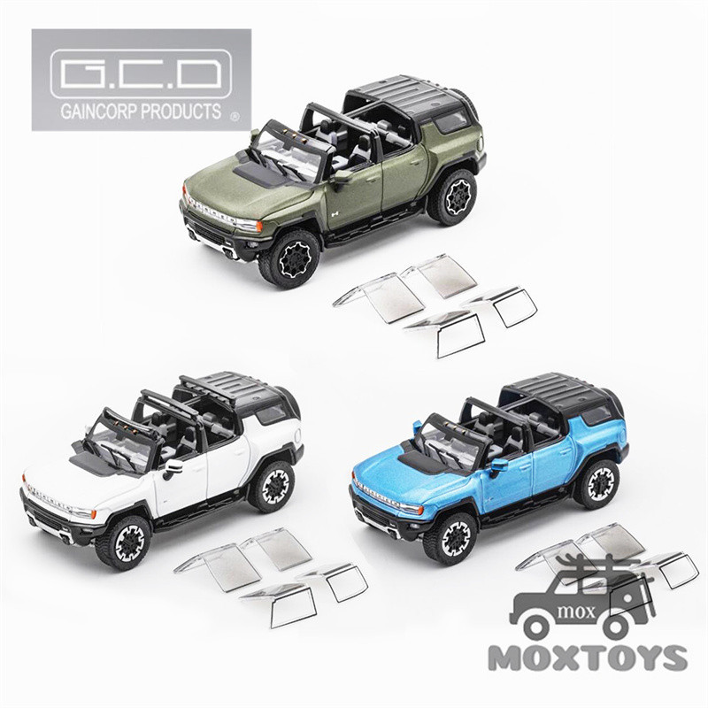 Gcd 1 รถโมเดล Hummer EV SUV LHD Diecast