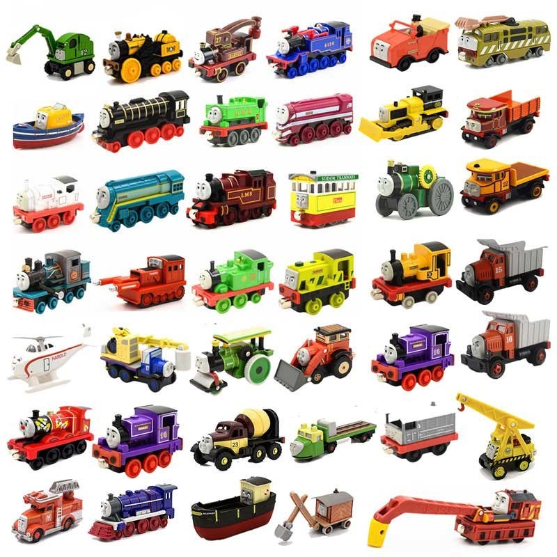 1 . 43 Thomas and Friends Toys james Gordon Patrick Spencer George Anne Donald Metal Magnetic Diecasts Train
