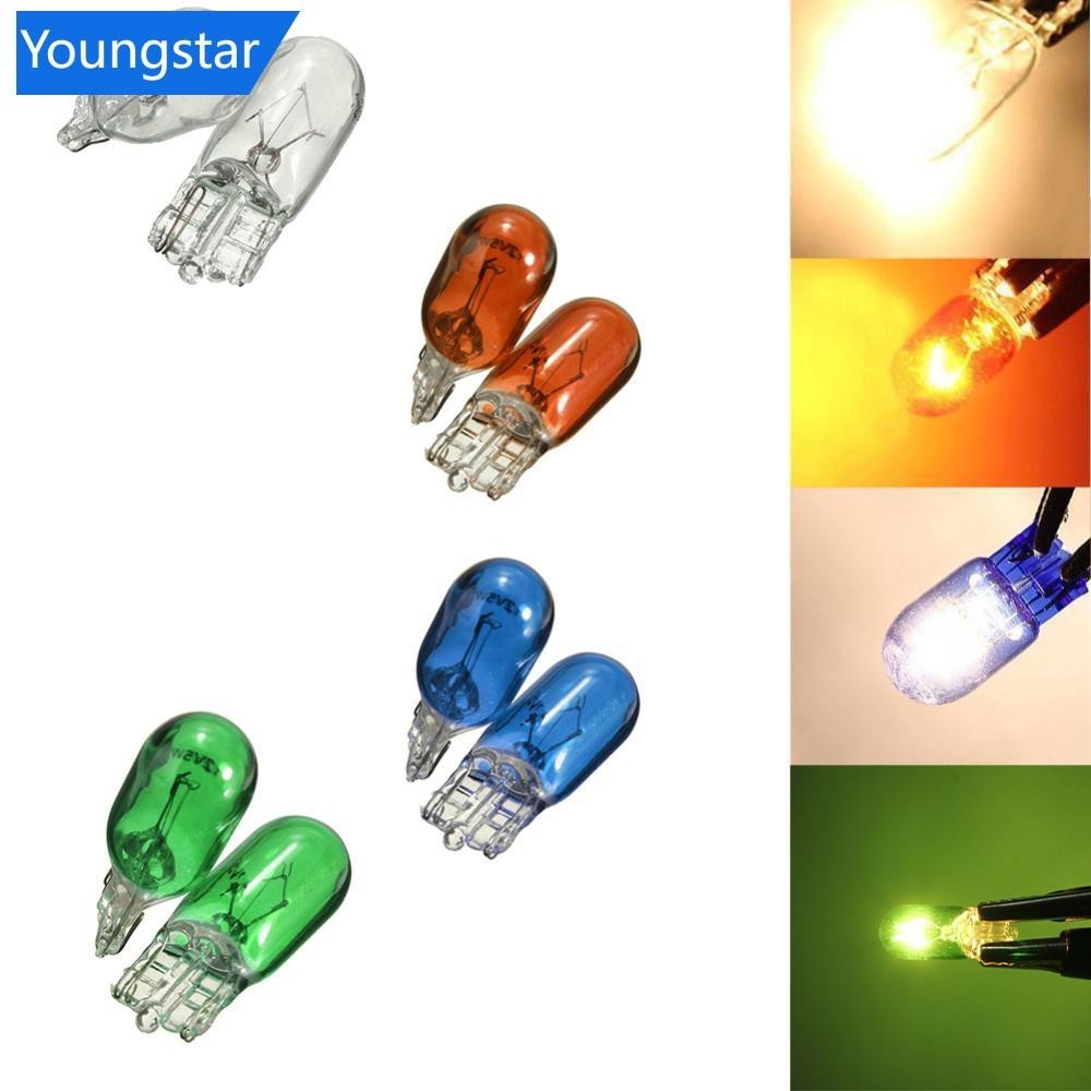[ForeverYoung ] 2 ชิ ้ น T10 ลิ ่ มฮาโลเจน W5W 501 194 LED ภายในหลอดไฟรถรถบรรทุกอัตโนมัติ C8U9