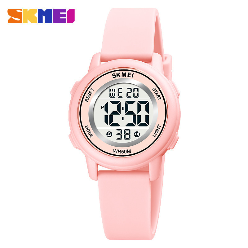 SKMEI 1721 สีสัน Led เด็กนาฬิกาข้อมือดิจิตอลกันน้ํานาฬิกาปลุกเด็กนาฬิกา montre enfant ชายหญิงกีฬาเด็กผู้ชายนาฬิกา 2094Multi functional leisure แฟชั่น