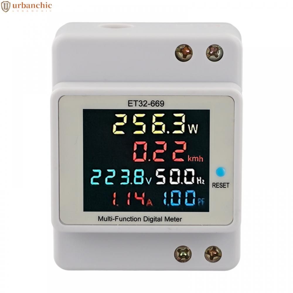 Kilowatt-hour Meter Voltage Range Current Current Range ET32-669 Monitor