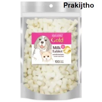 Ag-Science นมอัดเม็ด ถุงชมพู สำหรับสุนัข แมว และสัตว์เลี้ยง 100 กรัม _Prakijtho