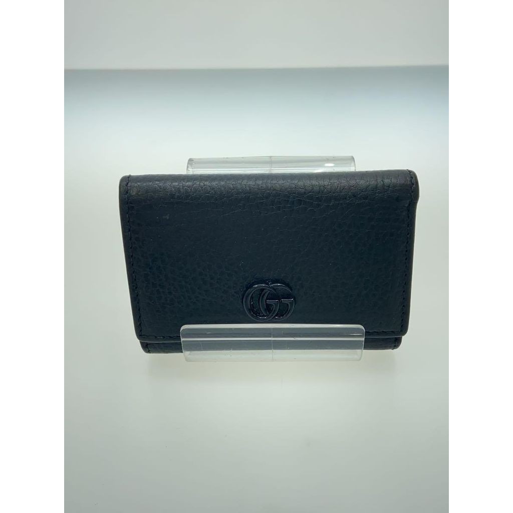 GUCCI Wallet GG Marmont Black Men Direct from Japan Secondhand