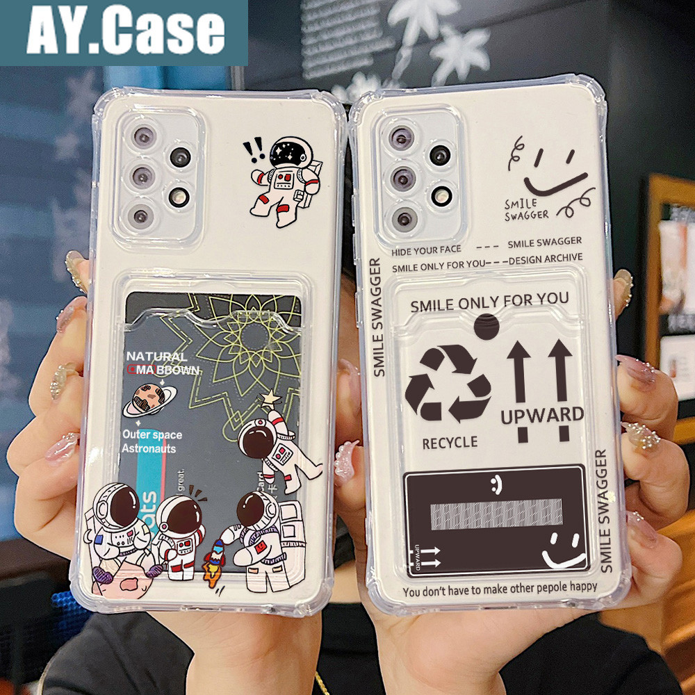 COD เคส For Samsung A54 A55 A16 A06 A15 A05S A35 A05 A12 A53 A14 A22 A52s A13 A34 A23 5G เคสกล่องใส่บัตร