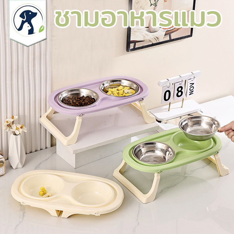 DOME PET😻😻ชามอาหารแมว ชามอาหารหมา ชามอาหารสัตว์เลี้ยง ชามสแตนเลส