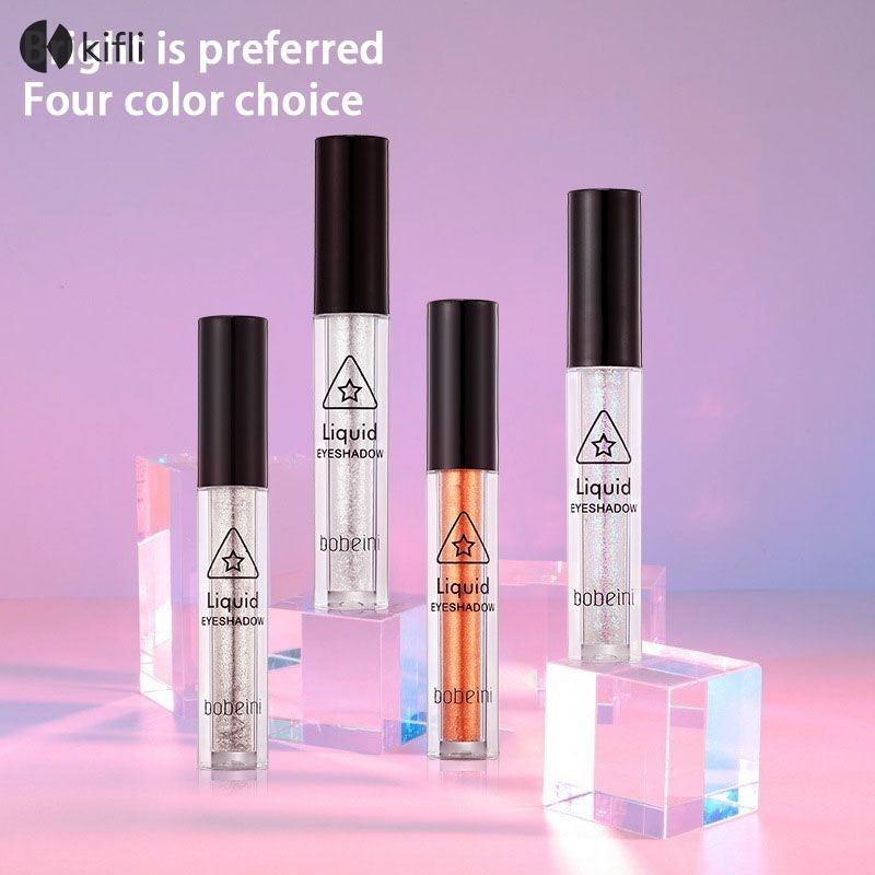 【kifli1 】Liquid Eye Shadow Liquid Sparkle Powder Sequins Silkworm Pearl Light Gloss And High Gloss-KI