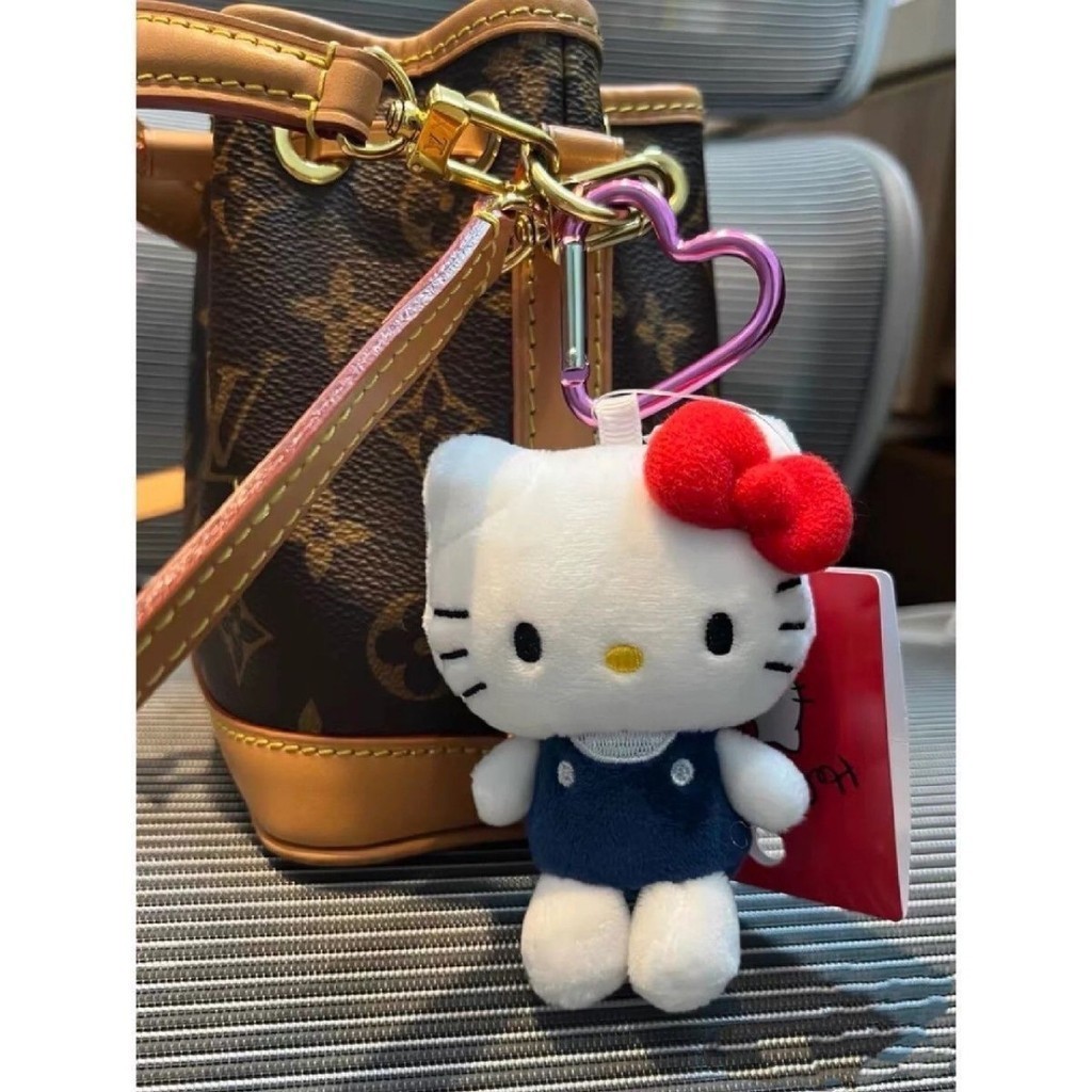 Sanrio Hello Kitty พวงกุญแจน ่ ารักตุ ๊ กตาอะนิเมะ Hello Kitty กระเป ๋ าจี ้ ของขวัญสาว
