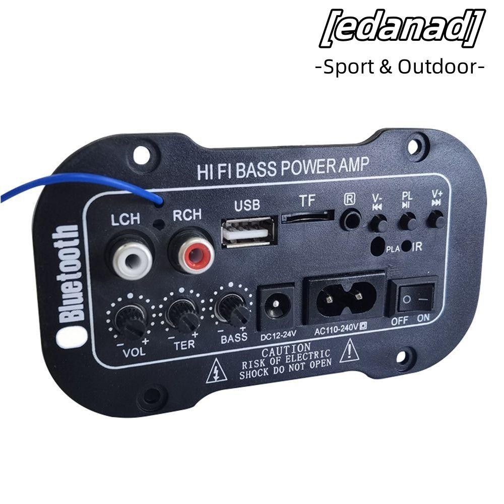 Edanad Digital Bluetooth Amplifier Board Kit รถยนต ์ และรถจักรยานยนต ์ HiFi Bass High Power Stereo Audio Digital Bluetooth Amplifier