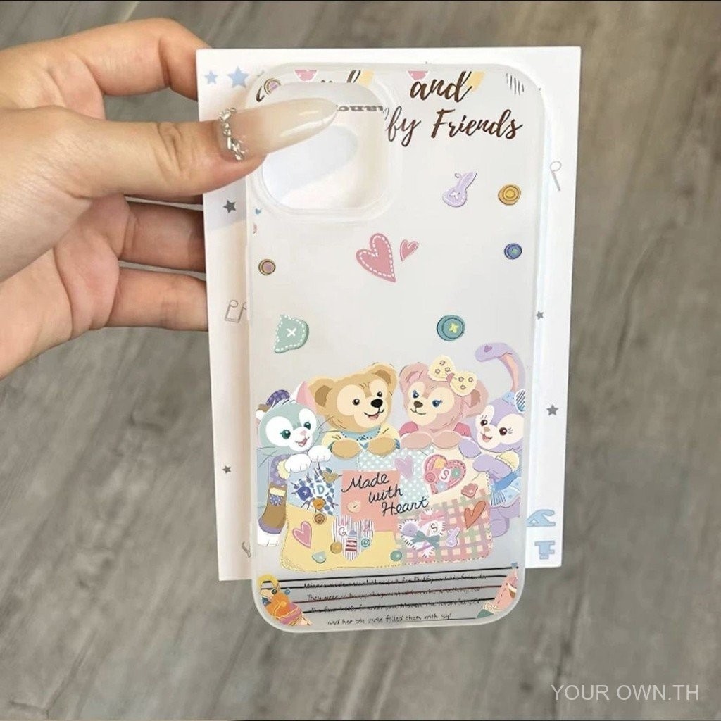 Disney สัตว ์ เล ็ กเหมาะสําหรับiPhone15/14promax Frostedเคสโทรศัพท ์ 11 Apple 13/12 Soft Case 78 4AJT