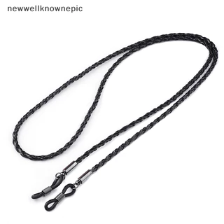 Newwellknownepic หนา Twist แว่นตากันแดดหนังเชือกแว่นตา Lanyard สายคล้องกีฬากลางแจ้งลื่นแว่นตาอุปกรณ์เสริม TH