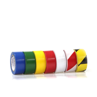 **1 ม้วน** เทปตีเส้นพื้น LOUIS TAPE ขนาด 2" x 33m เทปไวนิล PVC เทปตีเส้น