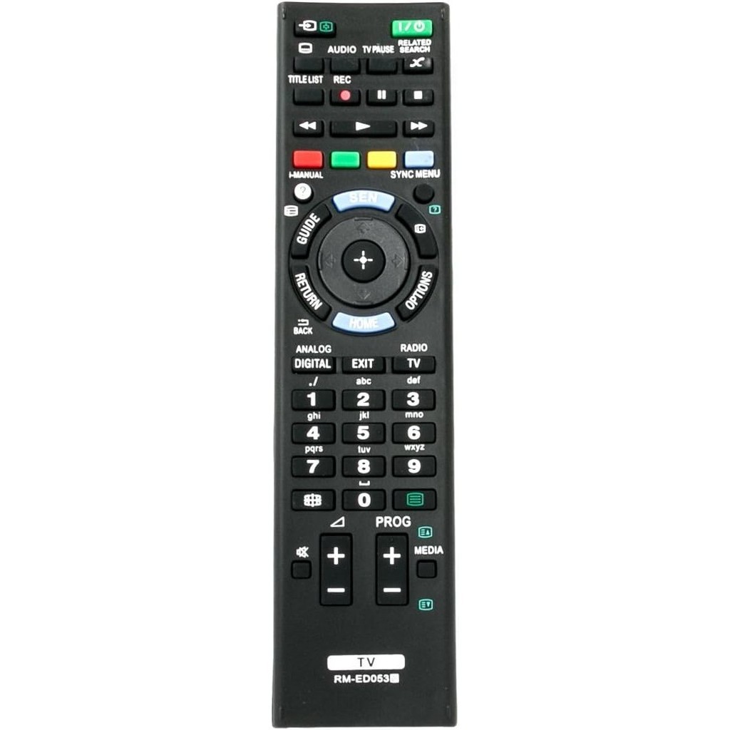 ใหม่ RM-ED053 รีโมทคอนโทรลเหมาะสําหรับ Sony TV KDL-32W600A KDL-24W605A KDL-32EX653