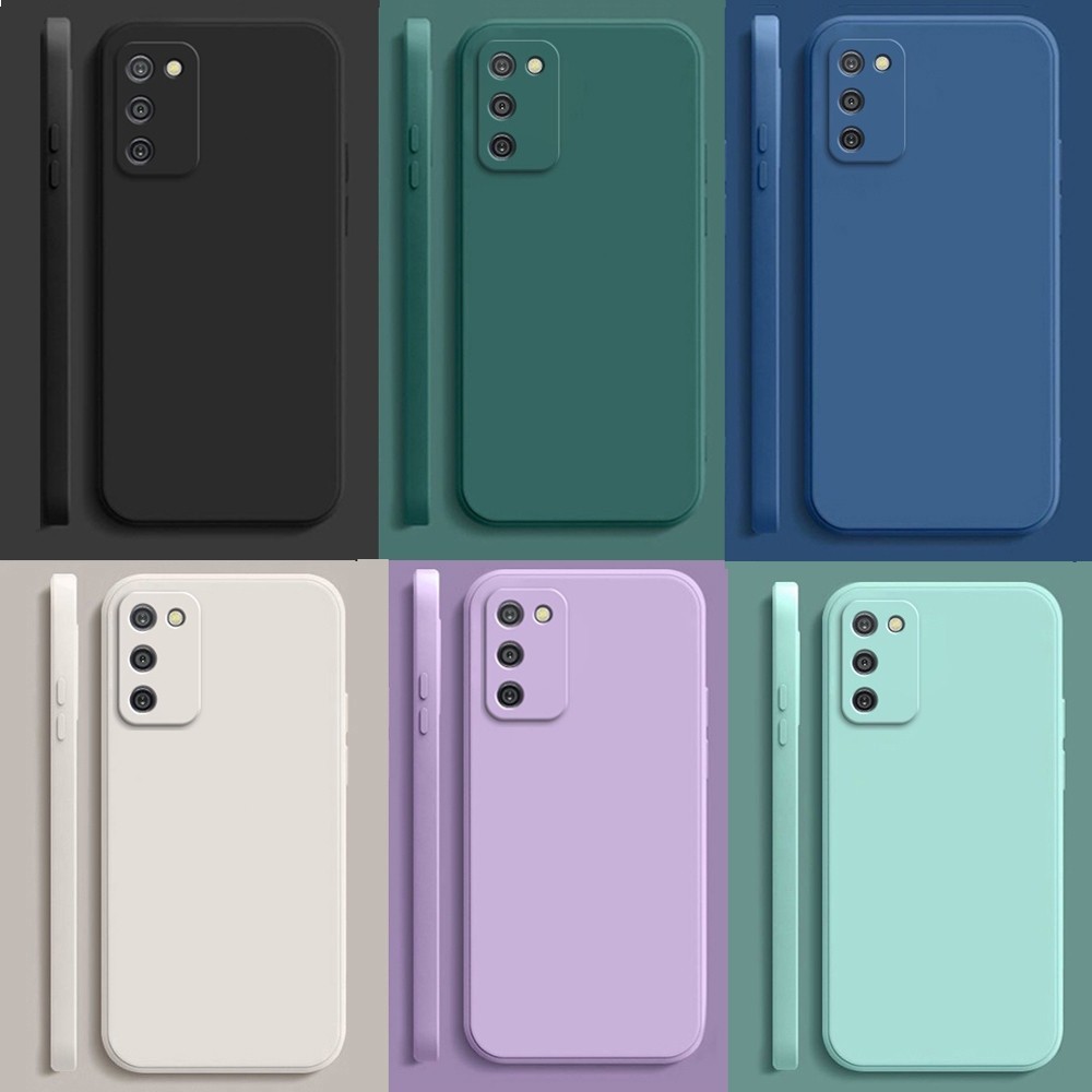 Lenuo เคสโทรศัพท์มือถือ ซิลิโคนนิ่ม กันกระแทก สีพื้น หรูหรา สําหรับ Samsung Galaxy A54 A34 A14 4G A24 5G