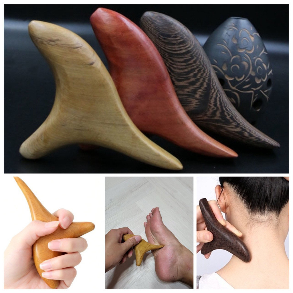 🚀 ไม้นวด 3 เหลี่ยม กดจุด ไม้นวดเท้า ฝ่าเท้า ไม้กดจุด นวด คอ บ่า ไหล่ มือ แก้ปวดเมื่อย สปา กัวซา คลายกล้ามเนื้อ ไม้แท้ 🚀