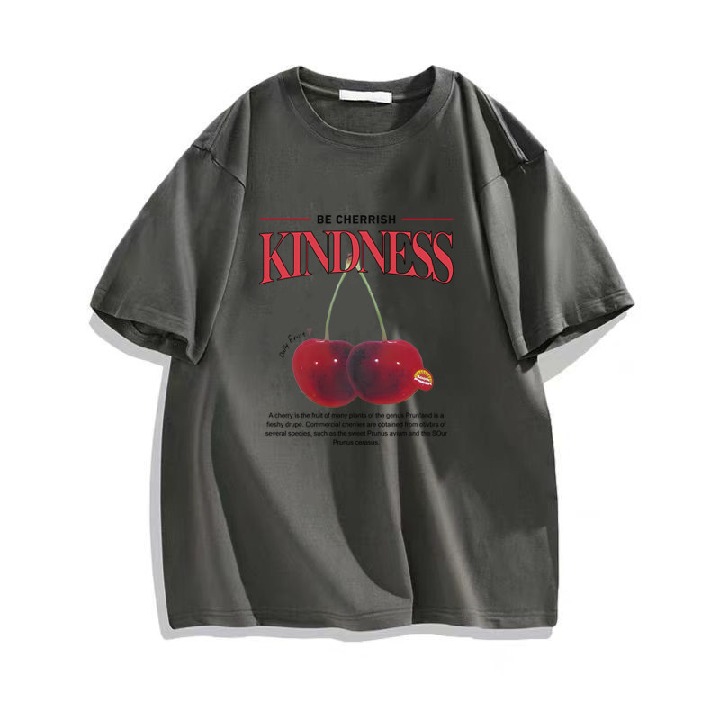 COD (กรุงเทพจัดส่งสินค้า)BOOM Shop เสื้อยืด oversize ผ้าคอตตอน เสื้อยืดผู้หญิงผ้าคอตตอน cotton100% 6สี ขนาด #3421GY