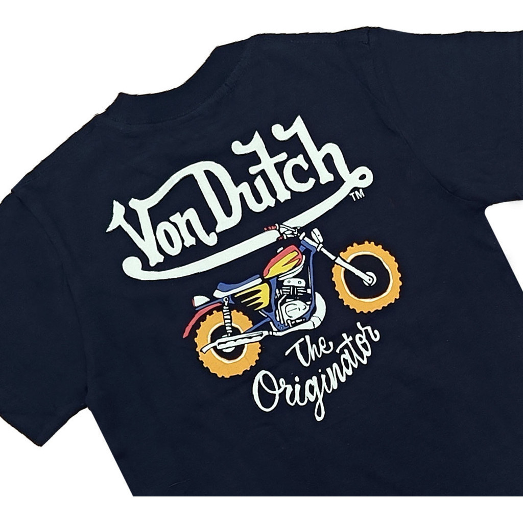 [HOT] เสื้อยืด Von Dutch KIds/Anak K057 สีดํา