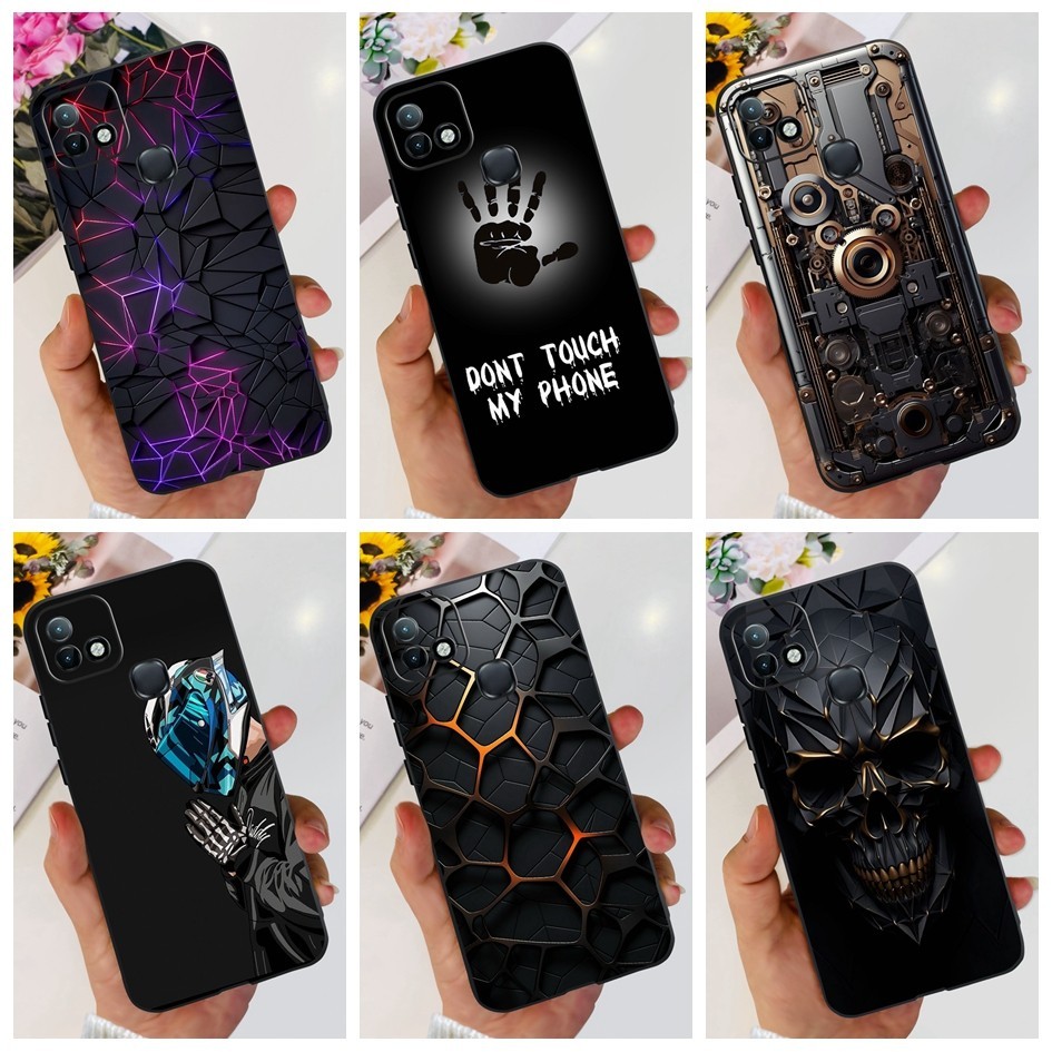 สําหรับ Infinix Hot 10i ปลอก X659B PR652B PR652C X658B กันกระแทกน่ารักการ์ตูนเคสโทรศัพท์สําหรับ Infi