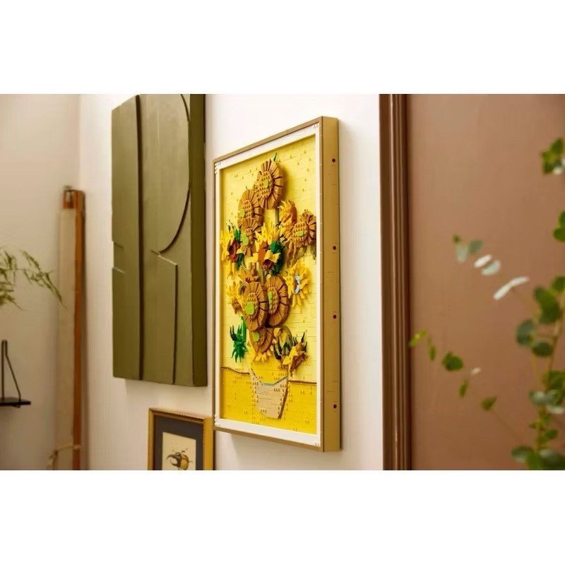 Lego 31215 Vincent van Gogh – Sunflowers เลโก้ ของใหม่ กล่องสวยค่ะ ของแท้ 100% ราคา ถูกที่สุด ดีลบีเคเค แกลเลอรีภาพที่ 8