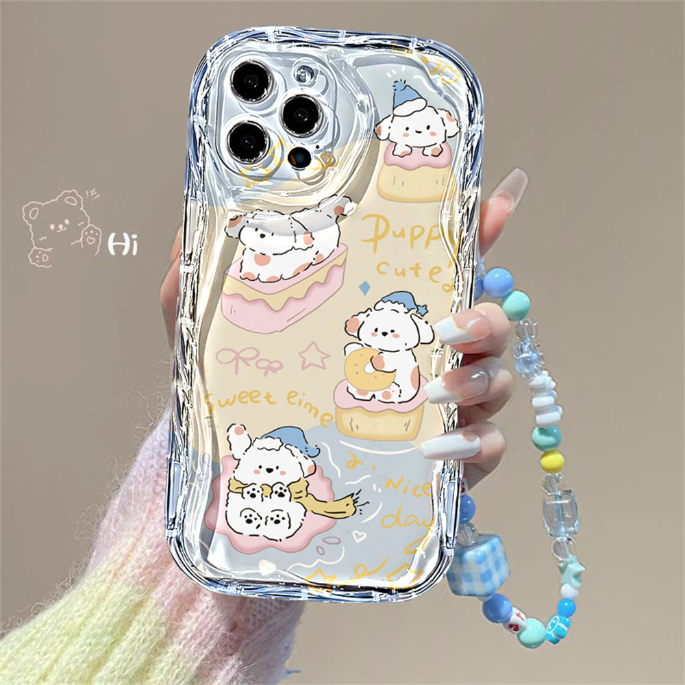 สําหรับ Xiaomi Poco X6 5G X5 POCO M6 PRO C65 C55 C40 M3 Pro X3 GT X3 NFC M3 Lany ขนมลูกสุนัข clover 