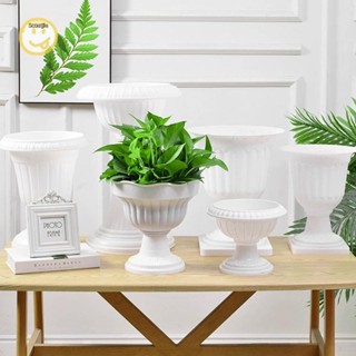 Scoutjie 1PC ขนาดใหญ่ Ripple น้ําแจกันพลาสติก Wave ดอกไม้หม้…