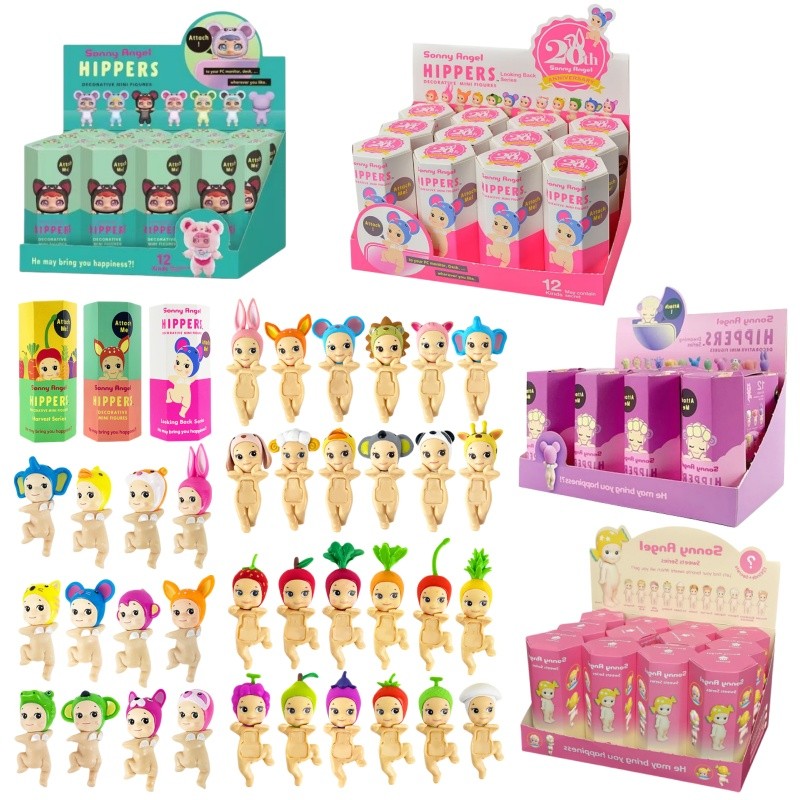 คุณภาพสูง Sonny Angel Dreaming Series ครบรอบ 20 ปี Hippers มองกลับอะนิเมะตัวเลข PVC รุ่นคริสต์มาสของขวัญ