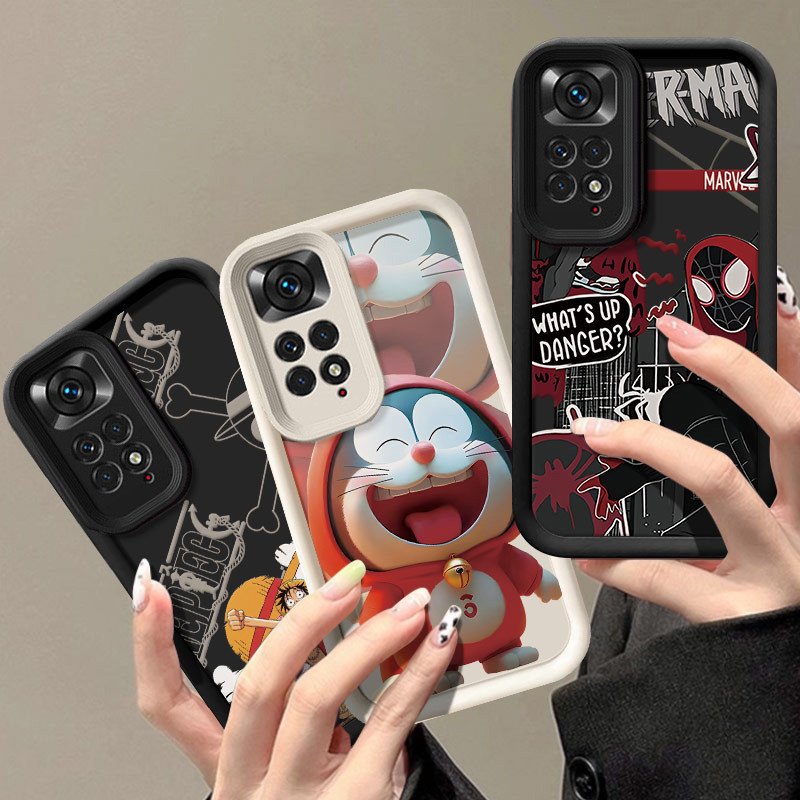 เคส   redmi note 11 4G เคส redmi note 12 pro 4g เคสโทรศัพท์ความงามสําหรับกรณีRedmi note 11s 11 pro 12 Proกรณีกันกระแทก