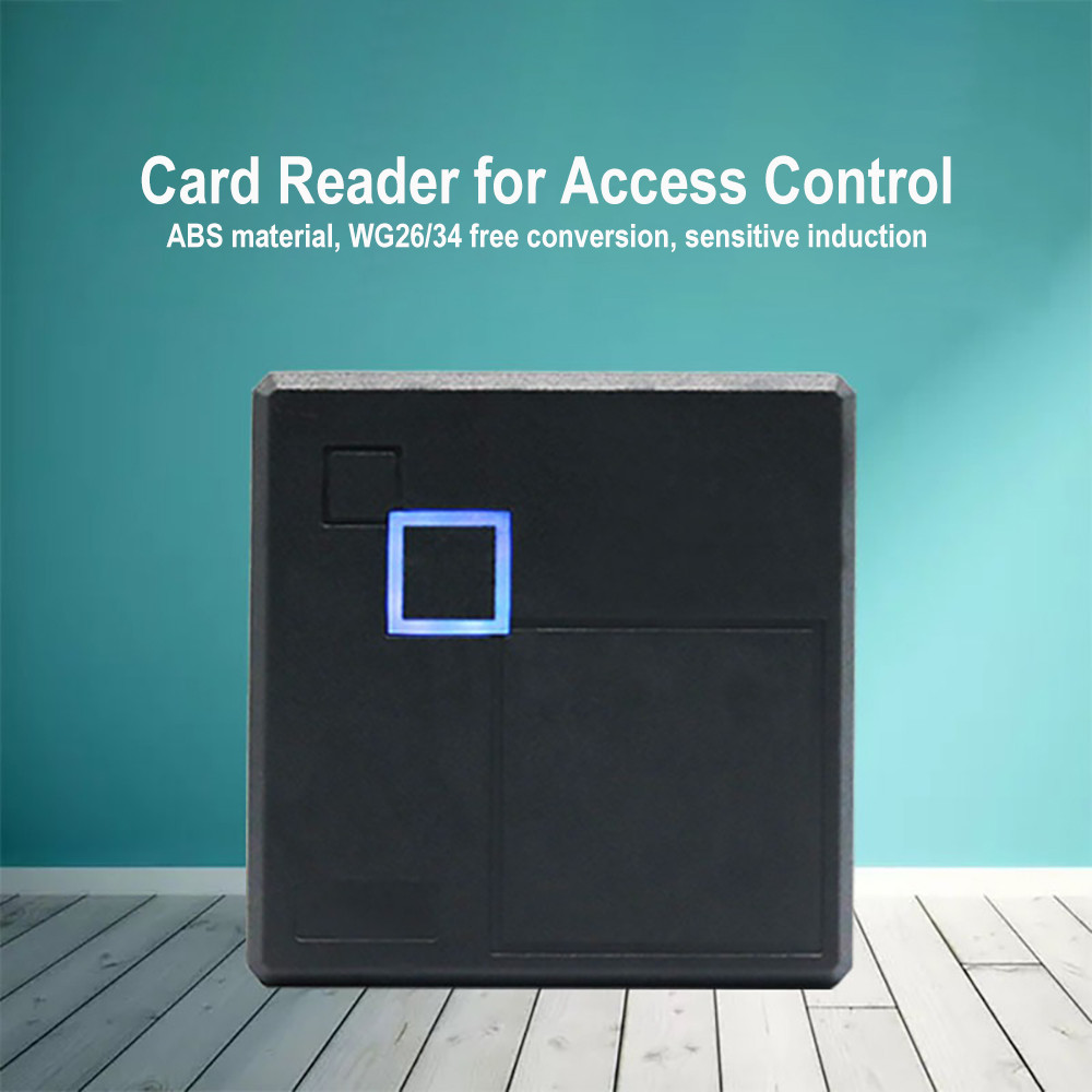 WG26/34 เครื่องอ่านการ์ด ID/IC กันน้ําสําหรับระบบควบคุมการเข้าออก