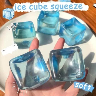 Ice Cube บีบ Ice Cube Squishy ของเล่นหยิกโปร่งใส Maltose ความเครียดบรรเทาของเล่น Decompression ของเล่น antirtth