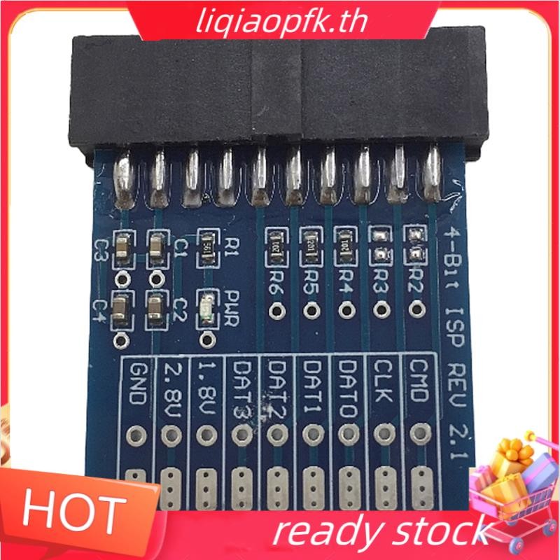 Ready store อะแดปเตอร์ใหม่ Jtag , ISP 4-BIT ISP REV 2.1 สําหรับ Easy Jtag Plus Box / เครื่องมือ ESAY