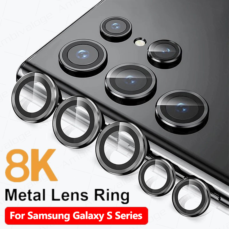กระจกนิรภัย ป้องกันเลนส์กล้อง ด้านหลัง สําหรับ Samsung Galaxy S24 S23 S22 Ultra Plus S25 Ultra – โปรปัง